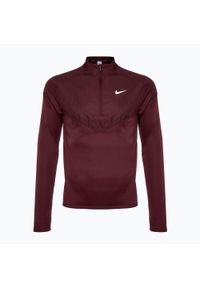 Bluza do biegania męska Nike Sphere Element Therma-FIT 1/2 Zip. Kolor: brązowy, wielokolorowy, czerwony