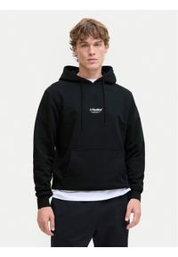 Jack & Jones - Jack&Jones Bluza Soho 12278789 Czarny Relaxed Fit. Kolor: czarny. Materiał: bawełna