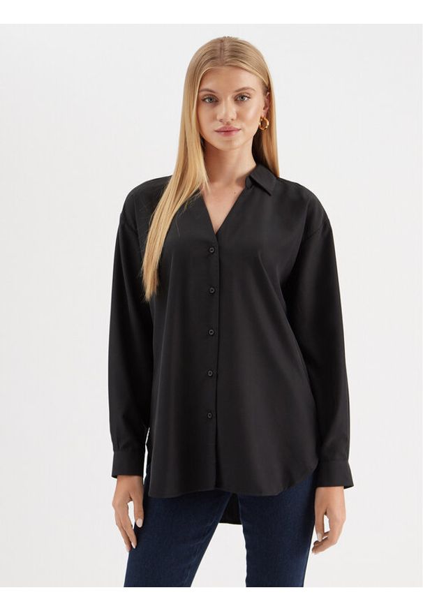 JDY Koszula 15292575 Czarny Regular Fit. Kolor: czarny