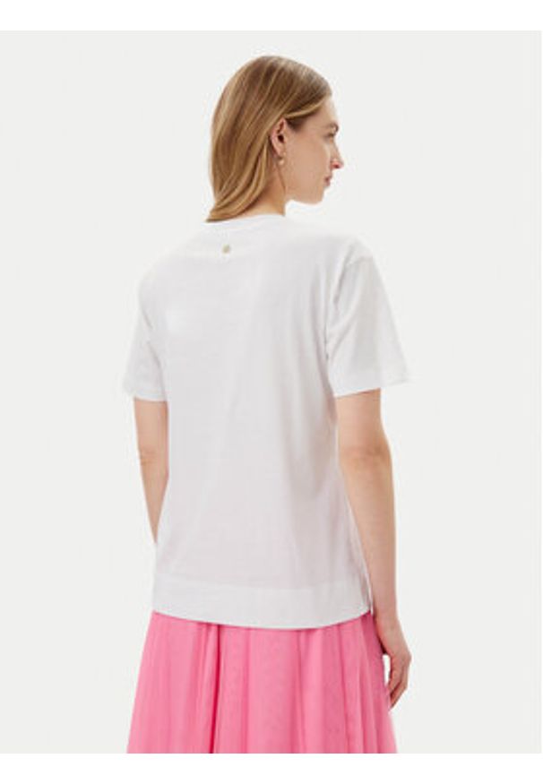 JOOP! T-Shirt 58 252JE58Tonia 30046219 Biały Regular Fit. Kolor: biały. Materiał: bawełna
