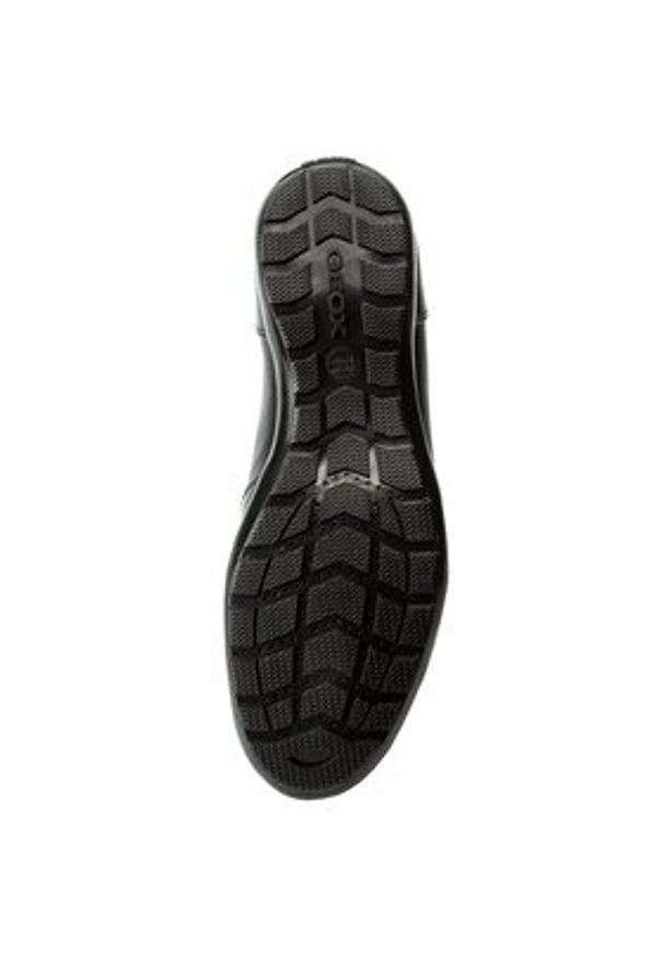 Geox Półbuty U Symbol A U74A5A 00043 C9999 Czarny. Kolor: czarny. Materiał: skóra