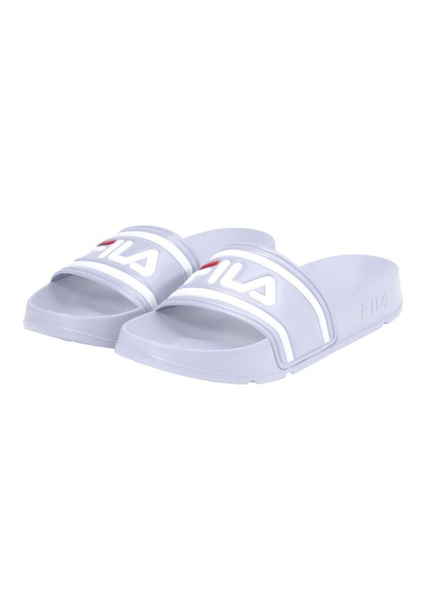 Klapki damskie na basen Fila MORRO BAY. Okazja: na spacer. Kolor: fioletowy, biały, wielokolorowy. Styl: wakacyjny, sportowy
