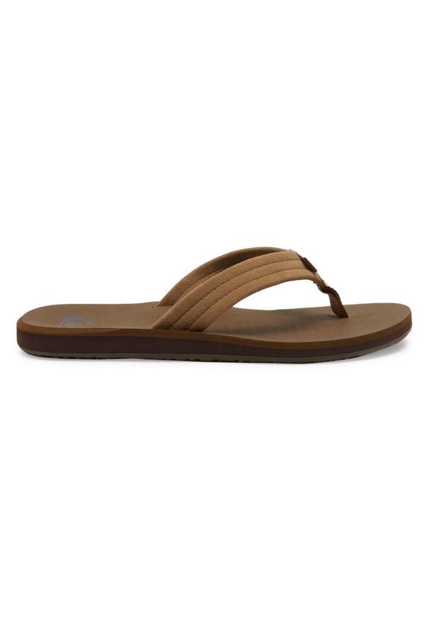Quiksilver - Sandały dla Mężczyzn CARVER SUEDE CORE Beżowy. Kolor: beżowy. Materiał: syntetyk, skóra, kauczuk, materiał. Sezon: lato