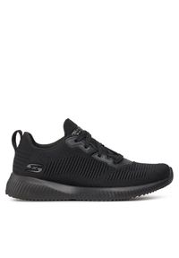 skechers - Skechers Sneakersy BOBS SQUAD Tough Talk 32504/BBK Czarny. Kolor: czarny. Materiał: materiał