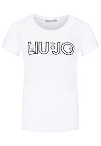 Liu Jo Sport T-Shirt TA1026 J5003 Biały Regular Fit. Kolor: biały. Materiał: bawełna. Styl: sportowy #2