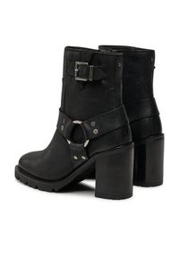 Bronx Botki New-Visor 34332-B Czarny. Kolor: czarny. Materiał: skóra #2