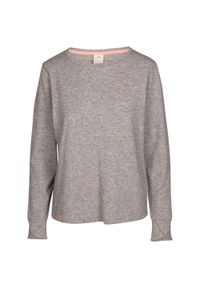 TRESPASS - Damska Koszulka Z Długim Rękawem Rina Marl. Kolor: szary. Długość rękawa: długi rękaw. Długość: długie. Sport: turystyka piesza #1