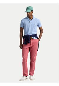 Polo Ralph Lauren Polo 710938137012 Błękitny Slim Fit. Typ kołnierza: polo. Kolor: niebieski. Materiał: bawełna #5