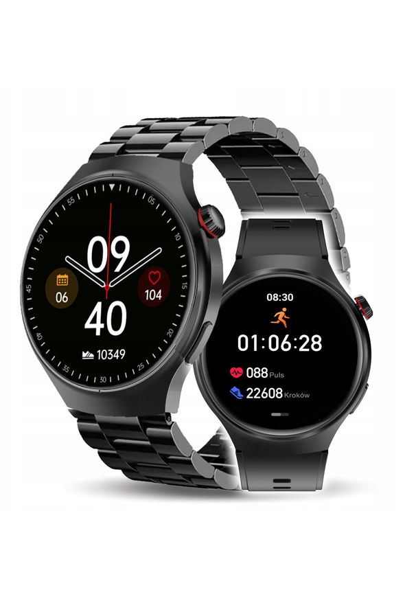 Nexano - SMARTWATCH MĘSKI ZEGAREK MENU POLSKIE ROZMOWY ZDROWIE SMART WATCH SPORT PL. Rodzaj zegarka: smartwatch. Styl: sportowy