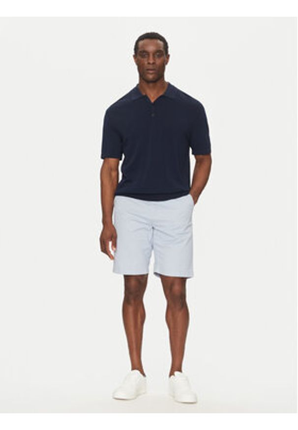 Calvin Klein Szorty materiałowe Modern Twill Reg. Straight Short K10K114068 Beżowy Regular Fit. Kolor: beżowy. Materiał: bawełna