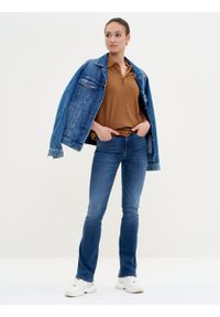 Big-Star - Spodnie jeans damskie Ariana Bootcut 290. Kolor: niebieski. Sezon: lato #4