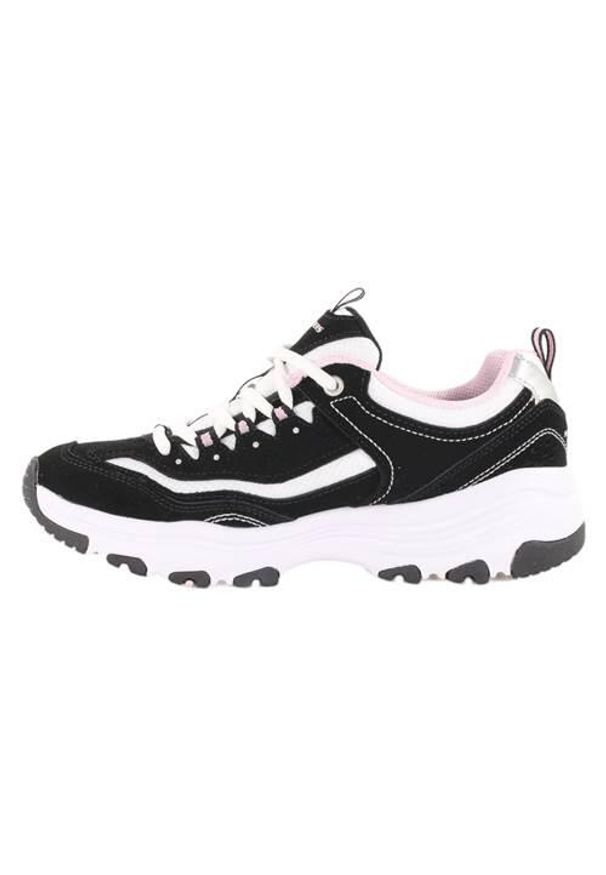 skechers - Buty do chodzenia damskie Skechers I Conik. Zapięcie: sznurówki. Kolor: biały, wielokolorowy. Materiał: materiał. Szerokość cholewki: normalna. Sport: turystyka piesza