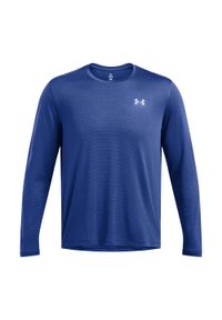 Longsleeve do biegania męski Under Armour Launch. Kolor: niebieski. Długość rękawa: długi rękaw #1