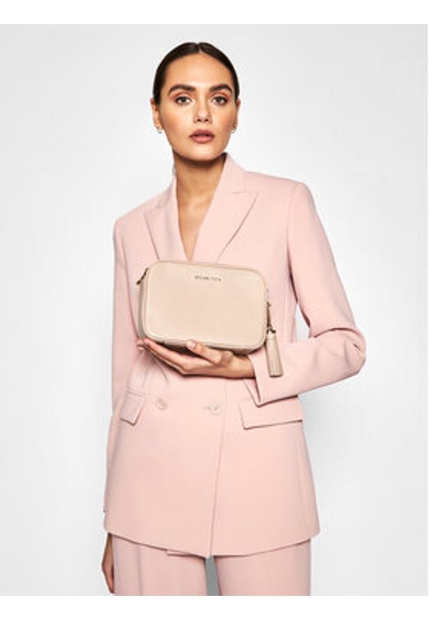 MICHAEL Michael Kors Torebka Crossbodies 32F7GGNM8L Różowy. Kolor: różowy. Materiał: skórzane