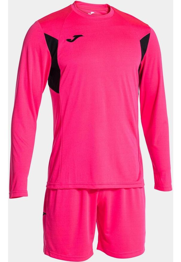 Zestaw Bramkarza Joma Winner 2XL - Oddychający i Wytrzymały. Kolor: czarny, różowy, wielokolorowy. Materiał: dresówka. Sport: piłka nożna