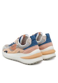 Pepe Jeans Sneakersy Winslow Serie PLS600013 Brązowy. Kolor: brązowy. Materiał: zamsz, skóra