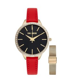 Zegarek damski Paul Lorens LARA 11312B2-1D1 skórzany pasek + siatka mesh. Materiał: skóra, mesh #1