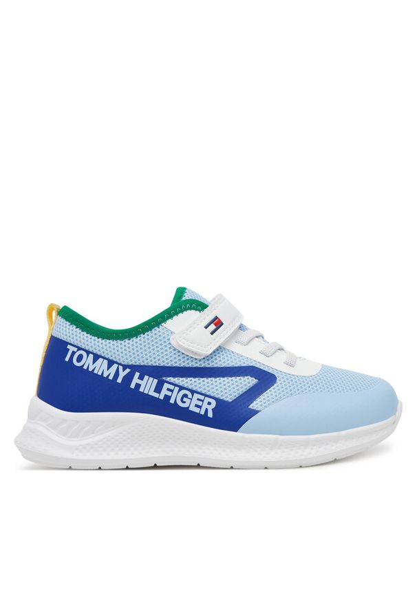 TOMMY HILFIGER - Sneakersy Tommy Hilfiger. Kolor: niebieski