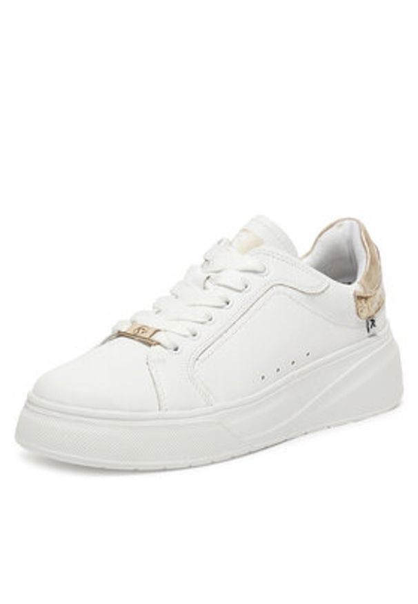 Rieker Revolution Lifestyle Sneakersy W2303-80 Biały. Kolor: biały. Materiał: skóra, syntetyk