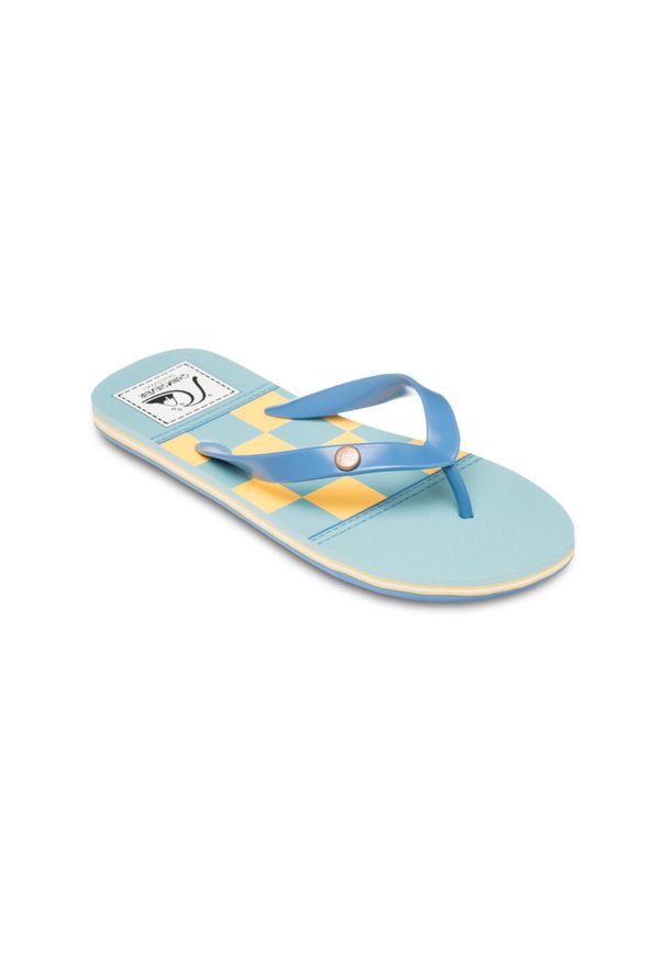 Quiksilver - Klapki dla Mężczyzn MOLOKAI ORIGINALS Niebieski. Kolor: niebieski. Materiał: materiał, syntetyk, guma. Szerokość cholewki: normalna. Sport: fitness, pływanie