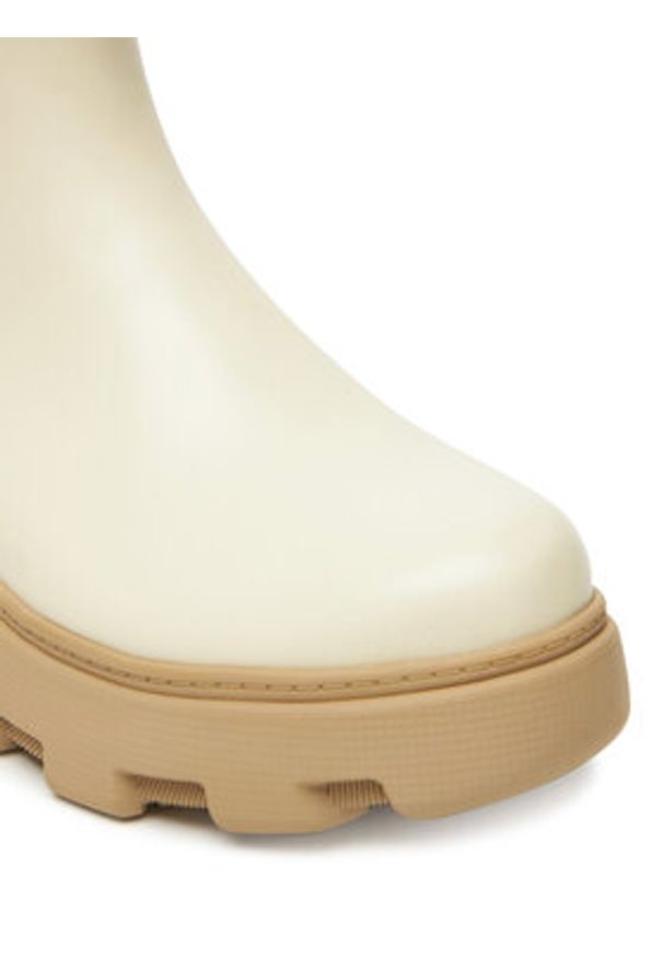 TOMMY HILFIGER - Tommy Hilfiger Kalosze Rubber Flag Cleated FW0FW08637 Beżowy. Kolor: beżowy. Materiał: guma