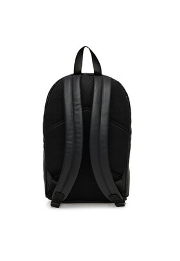 Calvin Klein Jeans Plecak Ck Must Round Backpack LV04D3081G Czarny. Kolor: czarny. Materiał: skóra