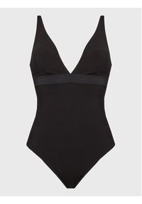 Calvin Klein Swimwear Strój kąpielowy KW0KW02137 Czarny. Kolor: czarny. Materiał: syntetyk