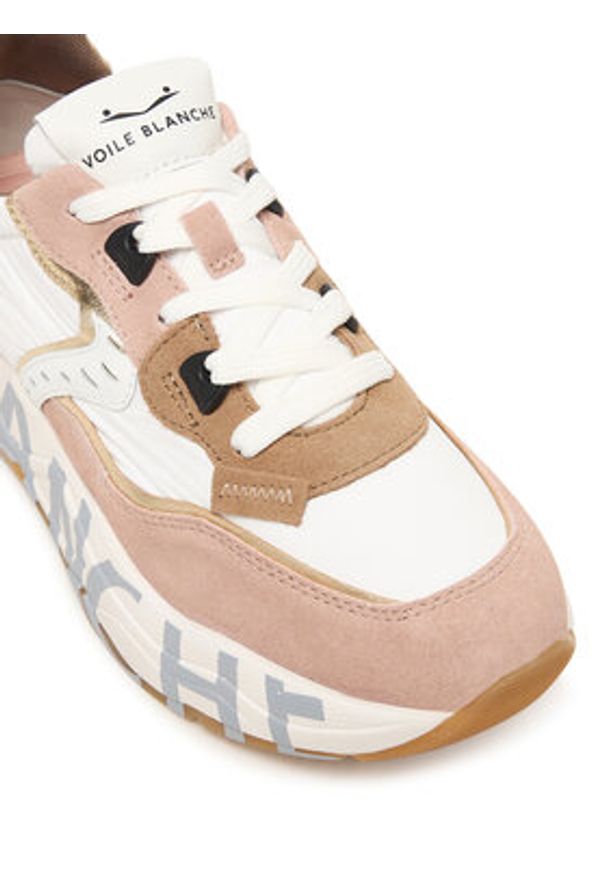 Voile Blanche Sneakersy Club 105. 2017475-22 Beżowy. Kolor: beżowy. Materiał: zamsz, skóra