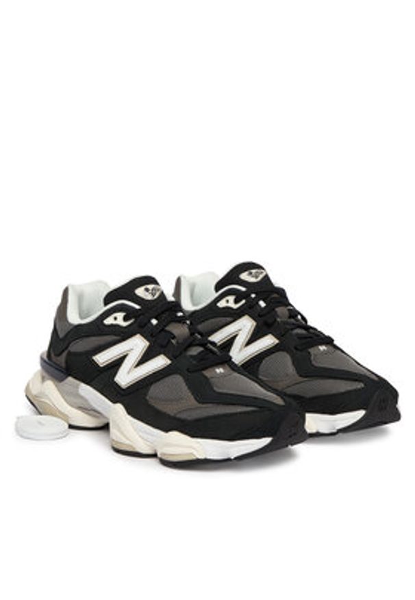 New Balance Sneakersy U9060510 M Czarny. Kolor: czarny. Materiał: zamsz, skóra