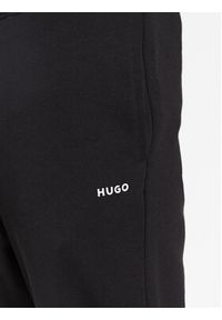 Hugo Spodnie dresowe Dayote 50489617 Czarny Regular Fit. Kolor: czarny. Materiał: bawełna #3
