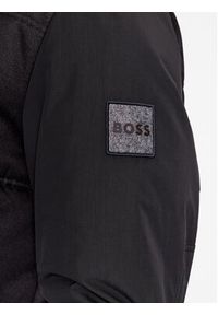 BOSS - Boss Kurtka puchowa Oglitch 50504445 Czarny Relaxed Fit. Kolor: czarny. Materiał: bawełna, puch