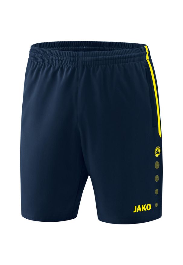 Szorty Jako Competition 2.0. Kolor: niebieski, żółty, wielokolorowy. Sport: fitness