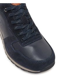 Bugatti Sneakersy Cirino 333A021L1459 Granatowy. Kolor: niebieski. Materiał: skóra