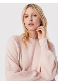 TwinSet - TWINSET Sweter 222AP3440 Różowy Regular Fit. Kolor: różowy. Materiał: syntetyk #3
