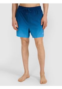4f - 4F Spodenki plażowe męskie - turkusowe L. Kolor: turkusowy. Materiał: włókno, syntetyk, materiał. Długość: krótkie #2