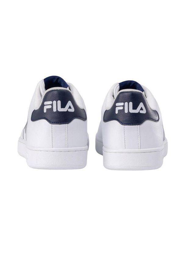 Fila - Męskie Buty Sportowe Z Logo Courtbay. Kolor: biały
