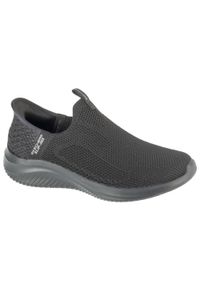 skechers - Buty sportowe Sneakersy damskie, Slip-Ins: Ultra Flex 3.0 - Easy Win. Kolor: czarny. Sport: turystyka piesza