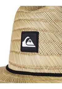 Quiksilver - dla Mężczyzn PIERSIDE Beżowy. Kolor: beżowy. Materiał: materiał. Wzór: gładki, ze splotem