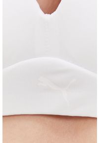 Puma Biustonosz 935020 kolor biały gładki. Kolor: biały. Rodzaj stanika: odpinane ramiączka. Wzór: gładki #2