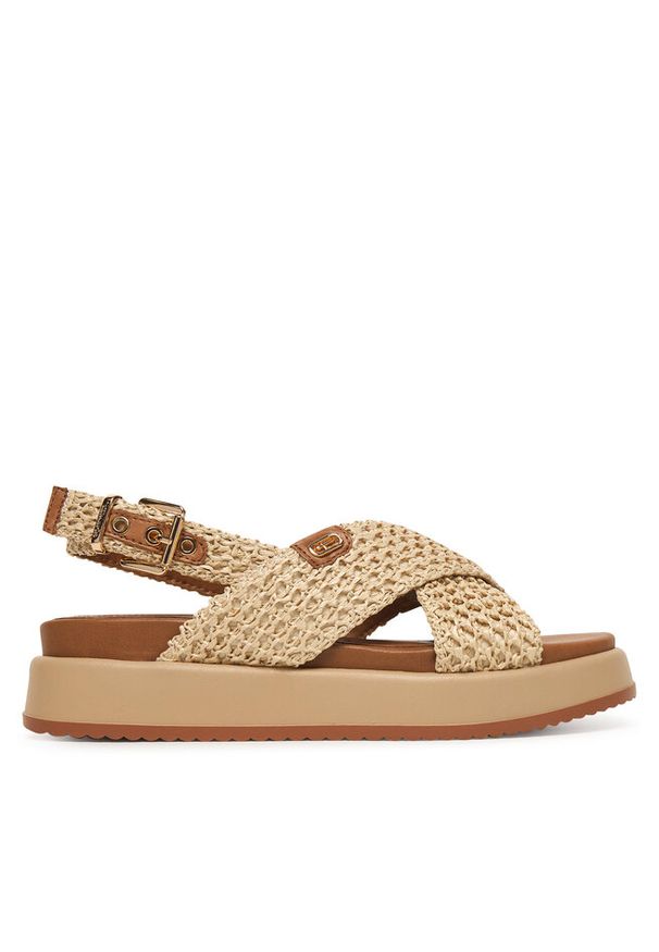 Sandały Tamaris. Kolor: beżowy