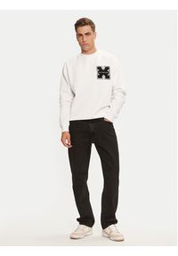 Richmond X Bluza Palmis UMA24034FE Biały Regular Fit. Kolor: biały. Materiał: bawełna, syntetyk #3