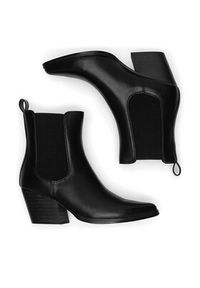 Jenny Fairy Botki HY20228-30 Czarny. Kolor: czarny. Materiał: skóra #3