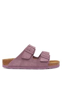 Birkenstock Klapki Arizona 1030636 Różowy. Kolor: różowy. Materiał: skóra, zamsz