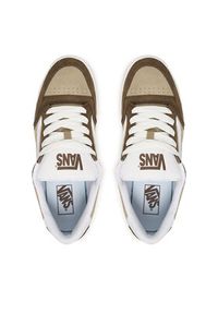 Vans Sneakersy Hylane VN000D1JFST1 Brązowy. Kolor: brązowy. Materiał: zamsz, skóra #5