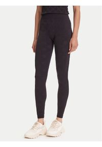 Guess Legginsy V5YB09 Z3OA0 Czarny Slim Fit. Kolor: czarny. Materiał: syntetyk