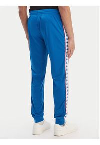 Kappa Spodnie dresowe Banda Rastoria 303KUC0 Niebieski Slim Fit. Kolor: niebieski. Materiał: syntetyk #4