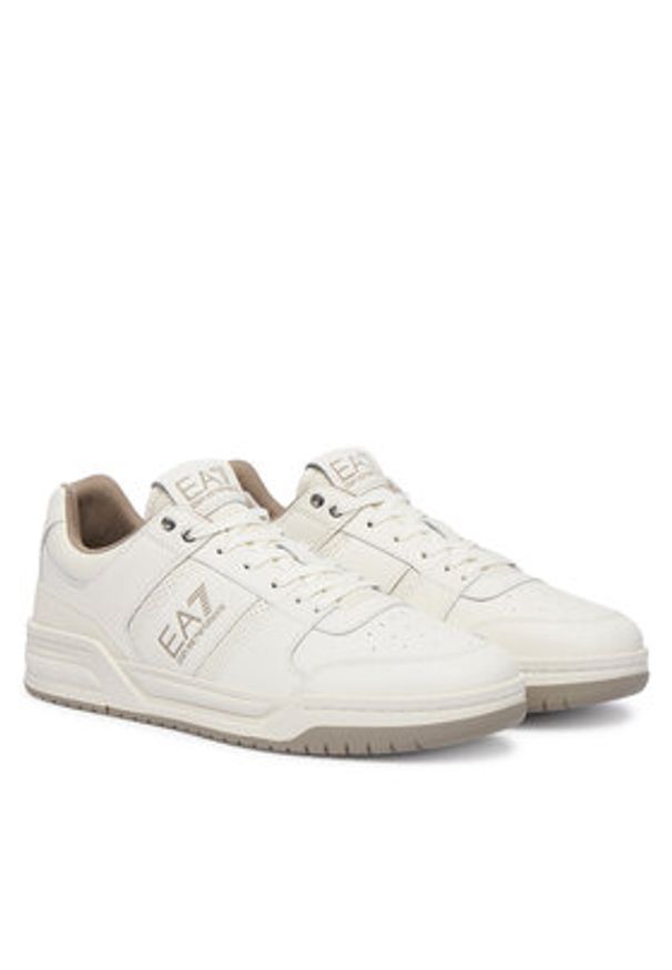 EA7 Emporio Armani Sneakersy X8X234 XK422 MZ555 Biały. Kolor: biały. Materiał: skóra