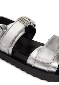 Guess Sandały FLJFBL LEL03 Srebrny. Kolor: srebrny. Materiał: skóra #3