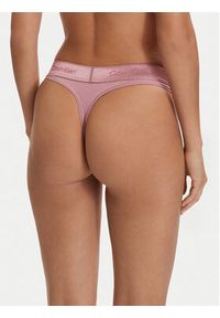 Calvin Klein Underwear Stringi LV00QF8826 Różowy. Kolor: różowy. Materiał: bawełna #3