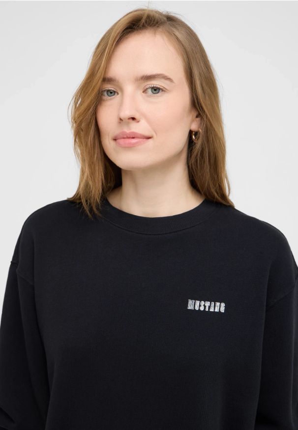 Damska bluza nierozpinana Mustang Style Aberdeen Black Beauty 1016768 4185